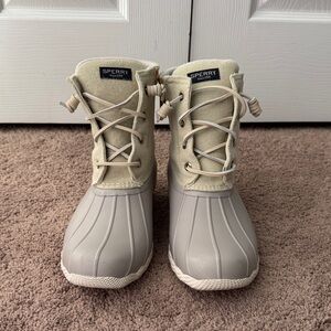 Sperry Gray Duck Boots